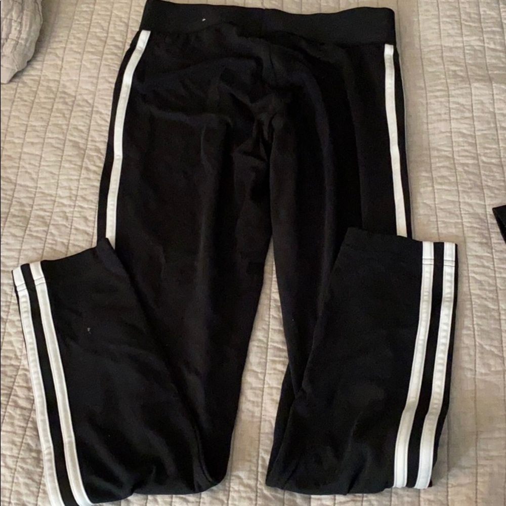 ADDIDAS Black Ankle Leggings-XS